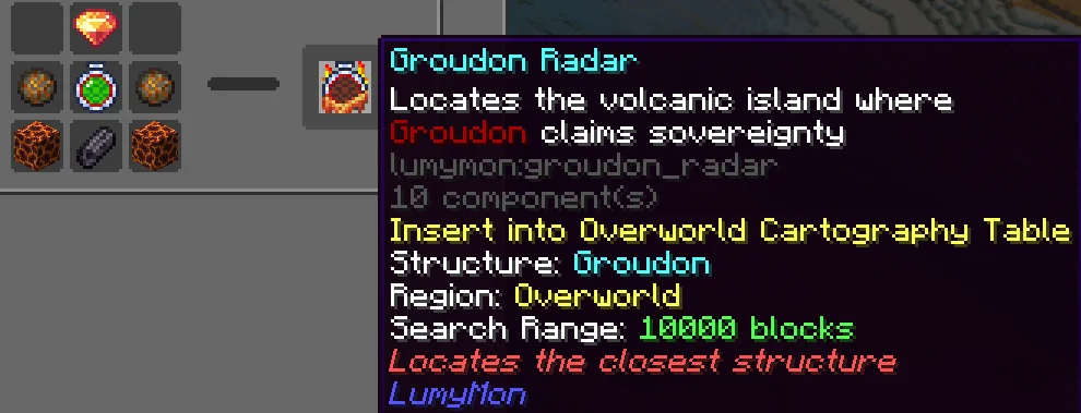 Craft the Groudon Radar - Image 1