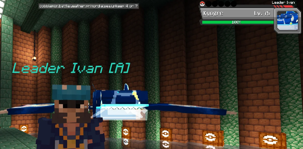 Battle Leader Ivan (Primal Kyogre) - Leader Ivan